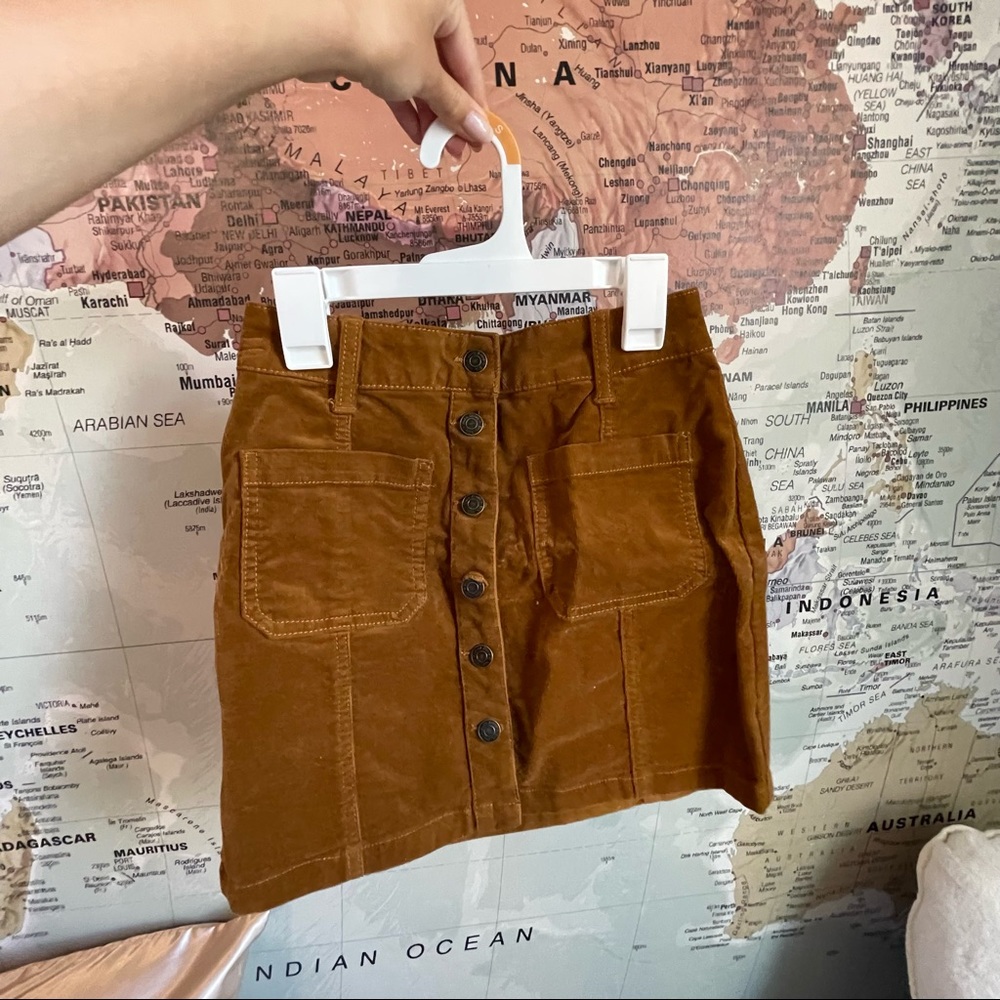 CORDUROY SKIRT
